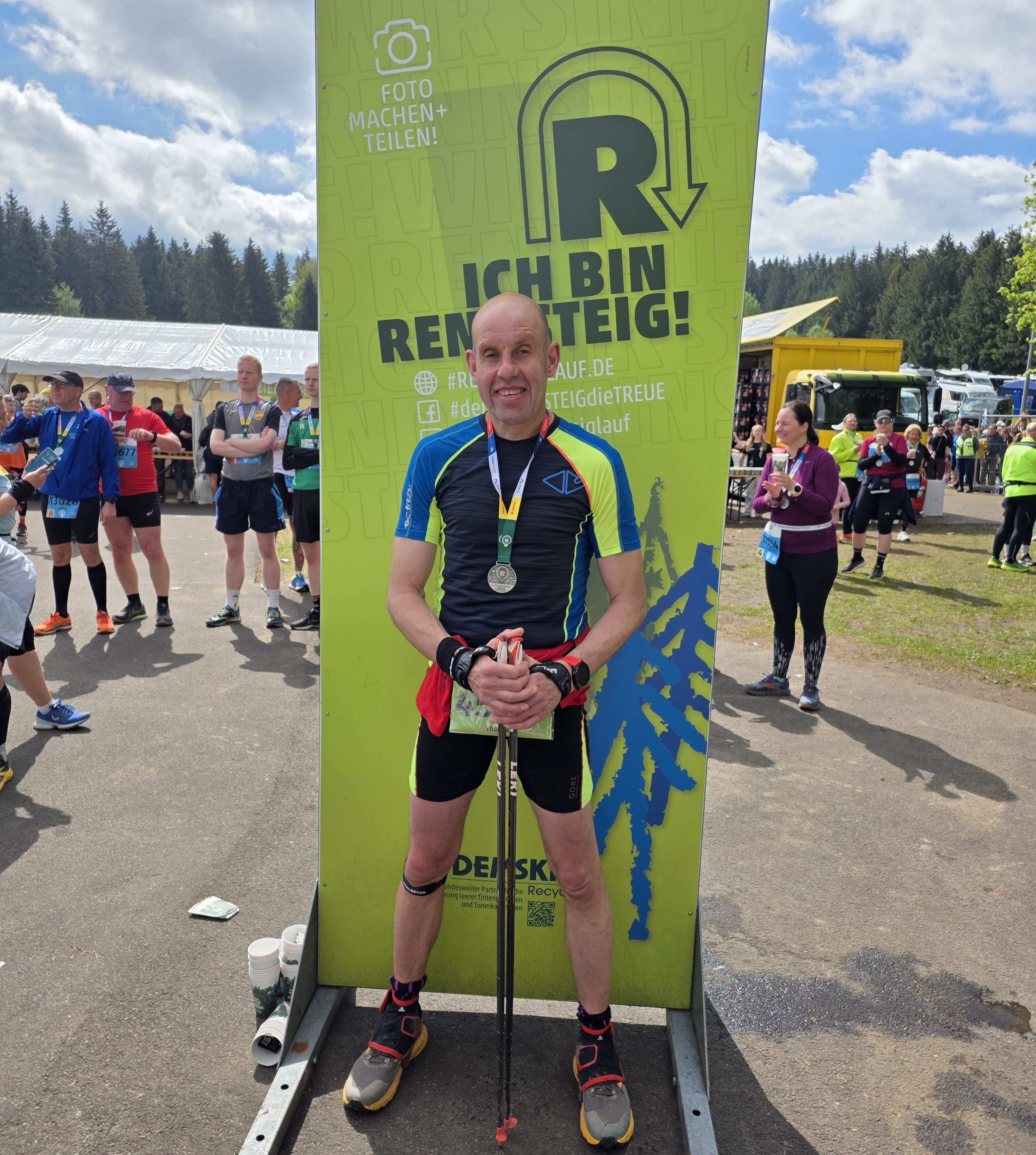 Thorsten Fey beim Rennsteiglauf 2026