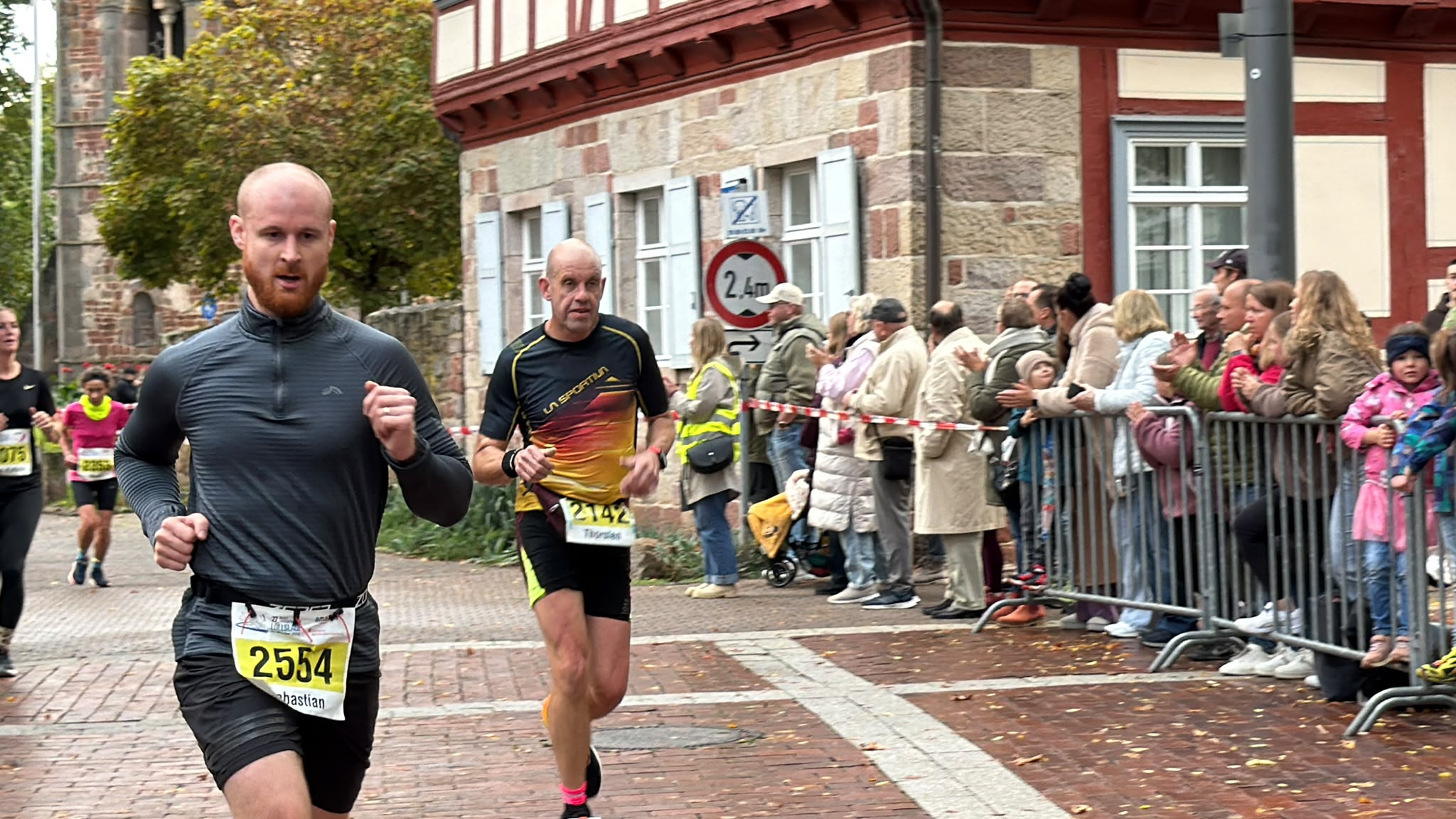 Thorsten Fey beim 5-Kilometer-Lauf des Lollslaufs in Bad Hersfeld